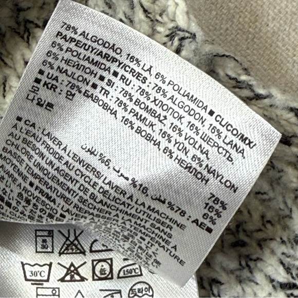 Banana Republic Marled V-Neck Tunic Sweater - Size Medium - Picture 11 of 16